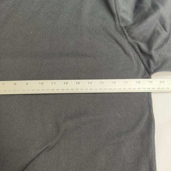 VRY WRM Very Warm Fleece Long Sleeve Top Great Base Layer Size Medium Black - Picture 3 of 5